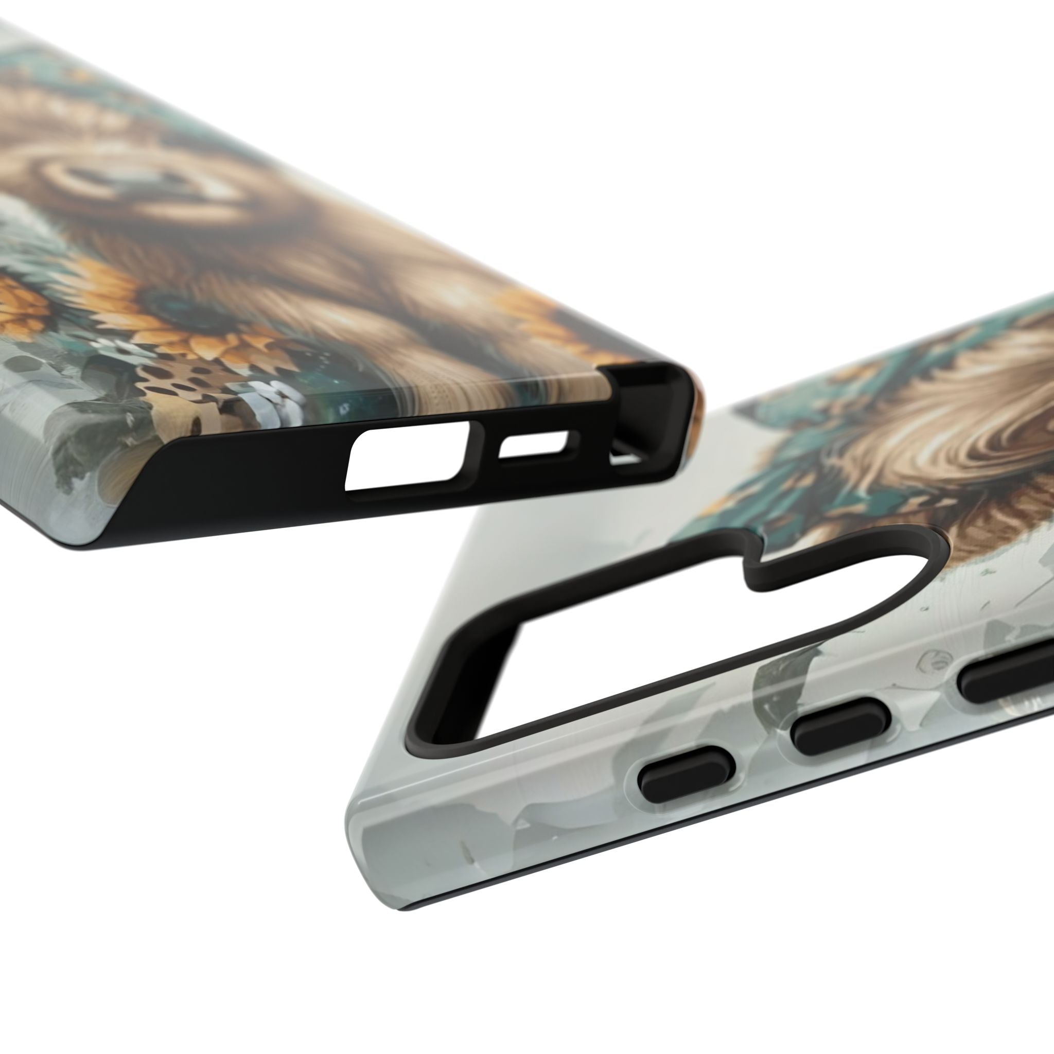 Adorable Cow Phone Case – Floral Farmhouse Design, Cute Animal Lover Gift