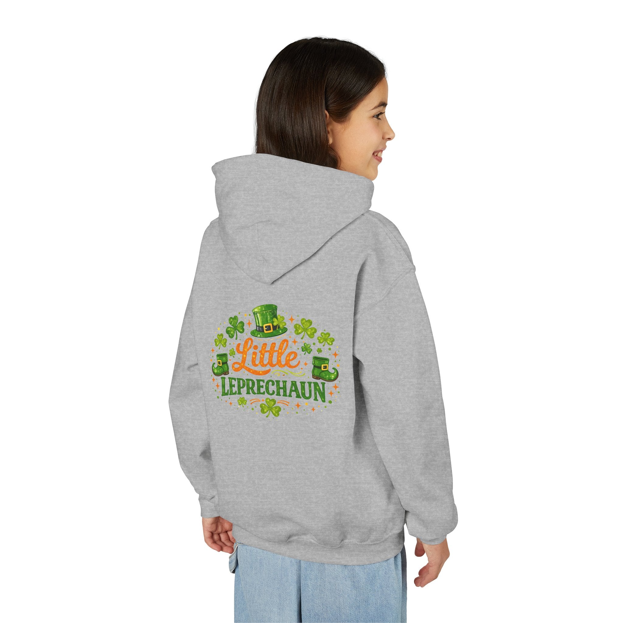 Little Leprechaun Youth Shamrock Squad Hoodie — St. Patrick’s Day Sweatshirt