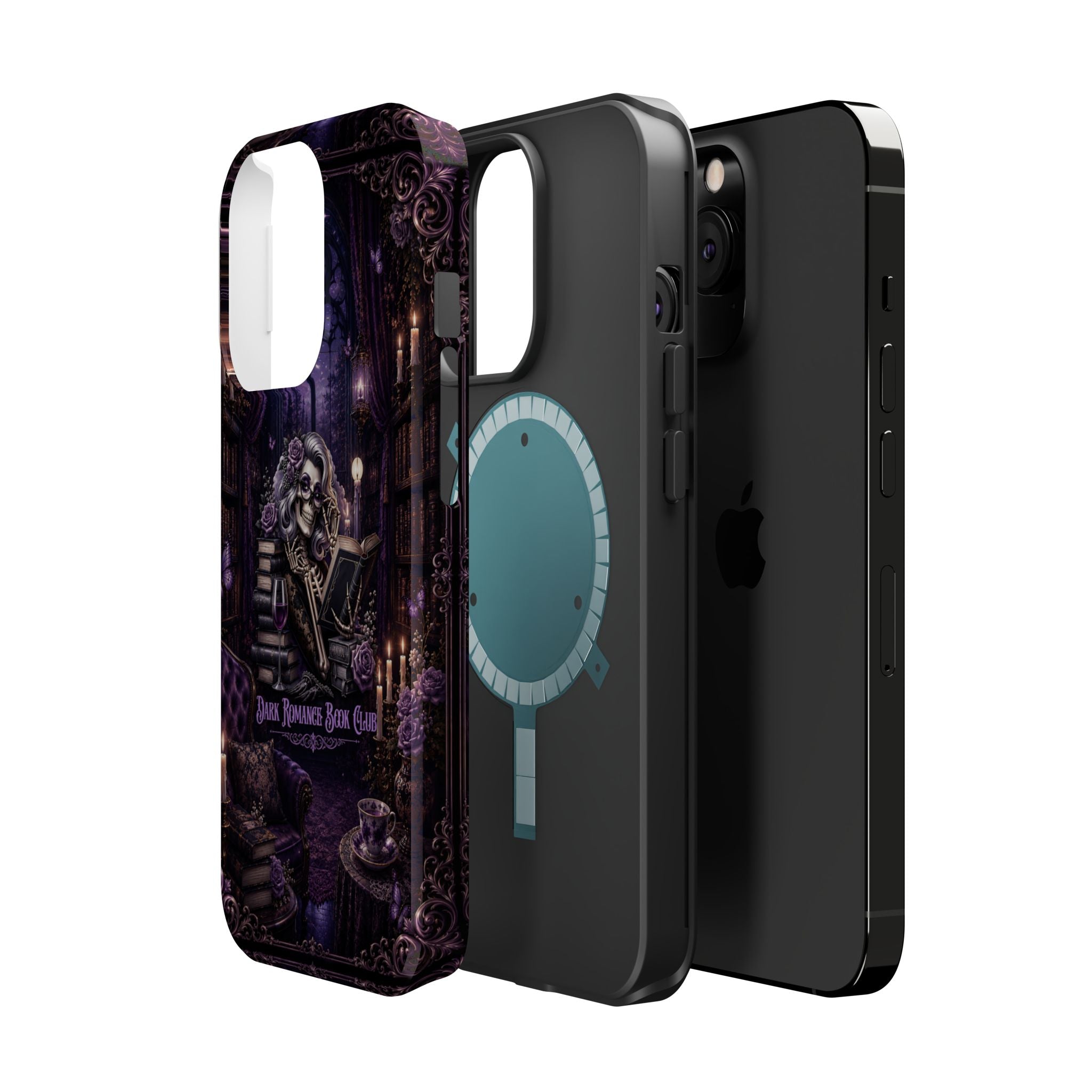 Dark Romance Book Club Phone Case – Gothic MagSafe-Compatible Case