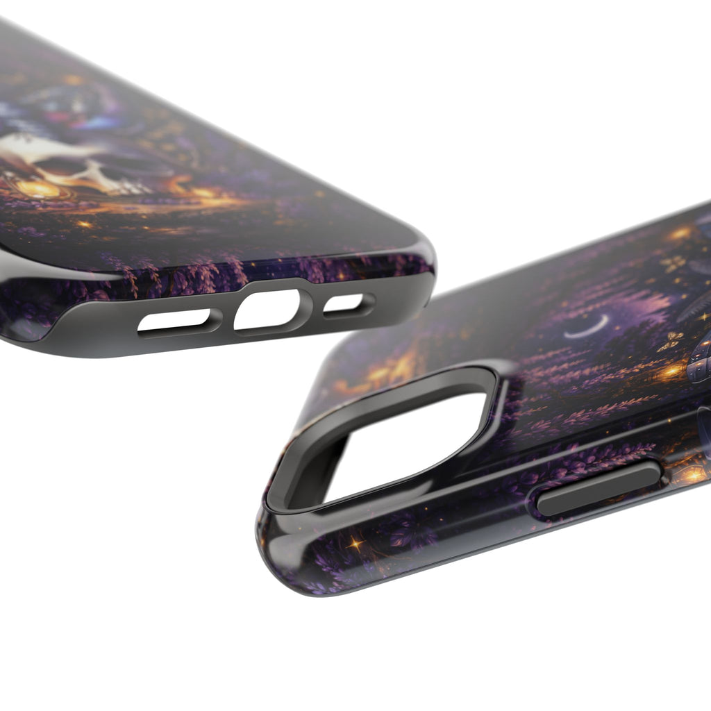 Moth & Skull Phone Case – Dark Mystical MagSafe-Compatible Cover
