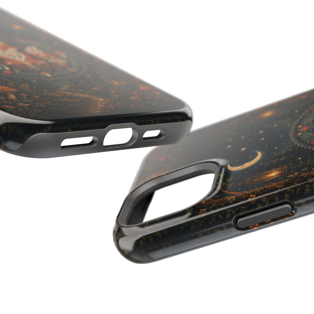 Mystic Forest Fox Phone Case – Woodland MagSafe-Compatible Cover