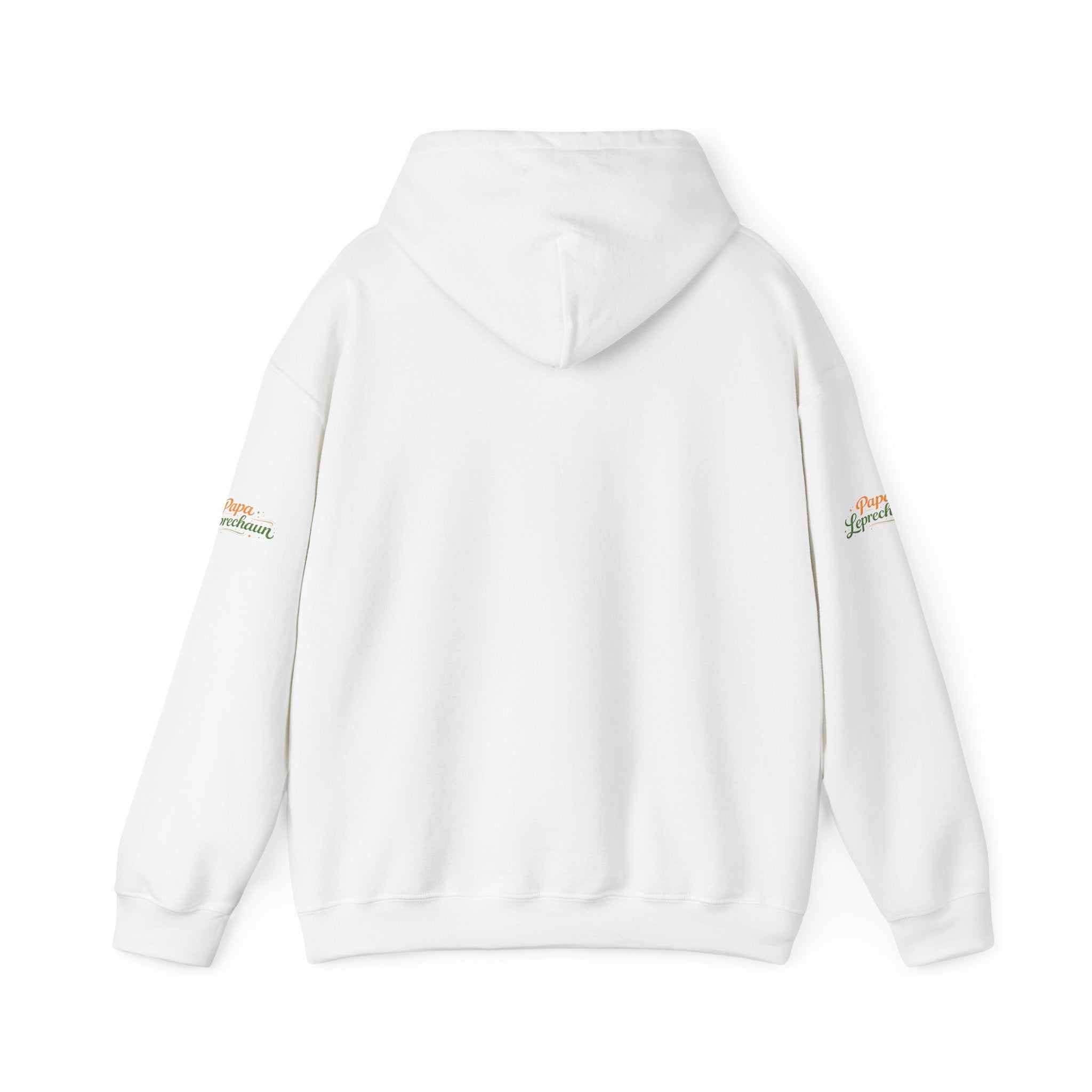 Papa Leprechaun Shamrock Squad Hoodie — St. Patrick’s Day Green Clover Sweatshirt