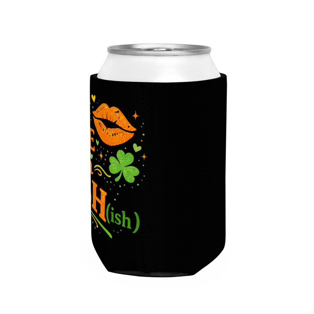 Kiss Me I'm Irish Can Cooler Sleeve — St. Patrick's Day Beer Koozie