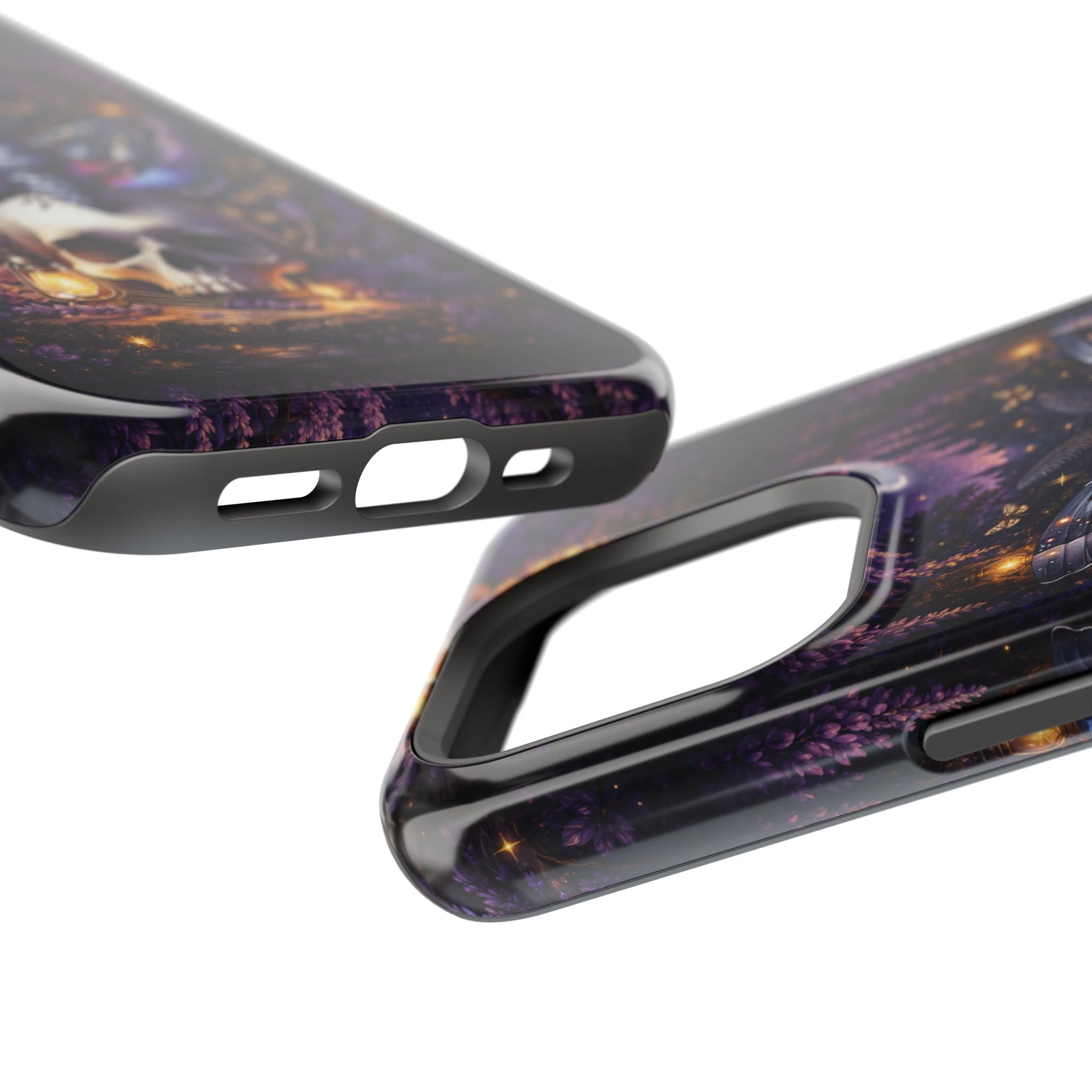 Moth & Skull Phone Case – Dark Mystical MagSafe-Compatible Cover