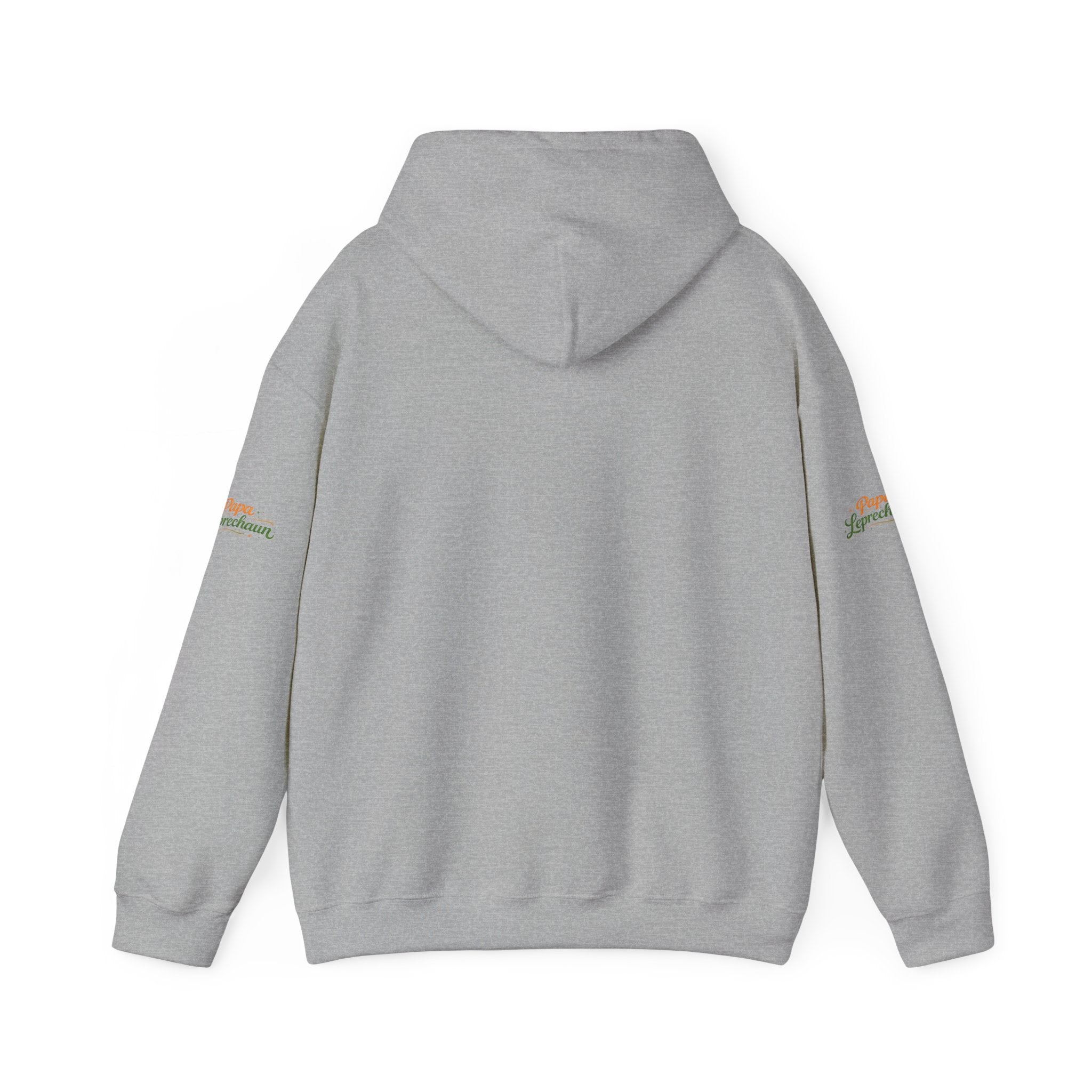 Papa Leprechaun Shamrock Squad Hoodie — St. Patrick’s Day Green Clover Sweatshirt