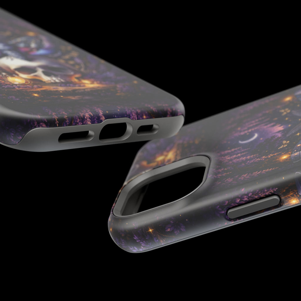 Moth & Skull Phone Case – Dark Mystical MagSafe-Compatible Cover