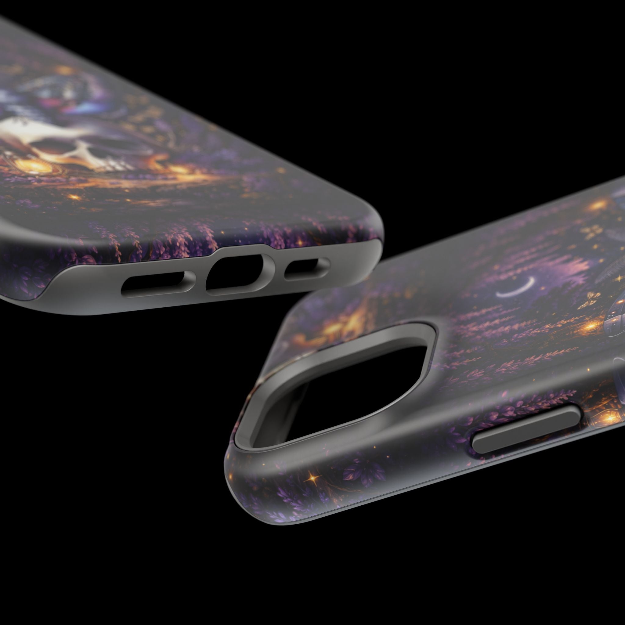Moth & Skull Phone Case – Dark Mystical MagSafe-Compatible Cover