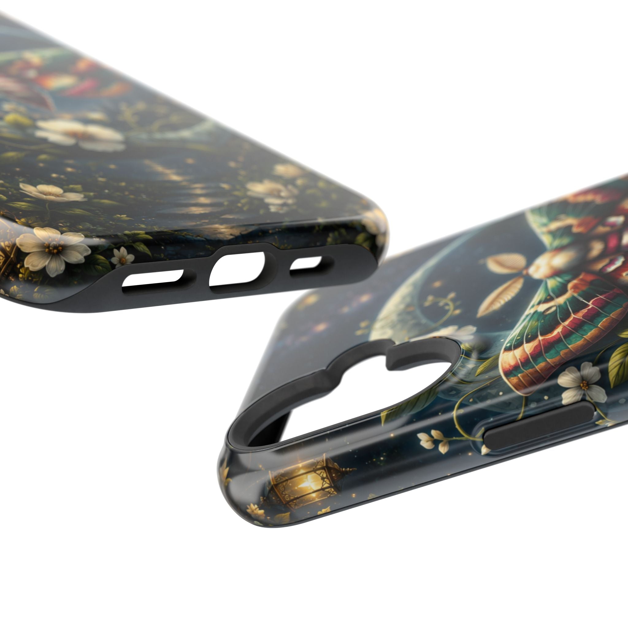 Mystic Moth Floral Nightscape Phone Case – MagSafe Cover