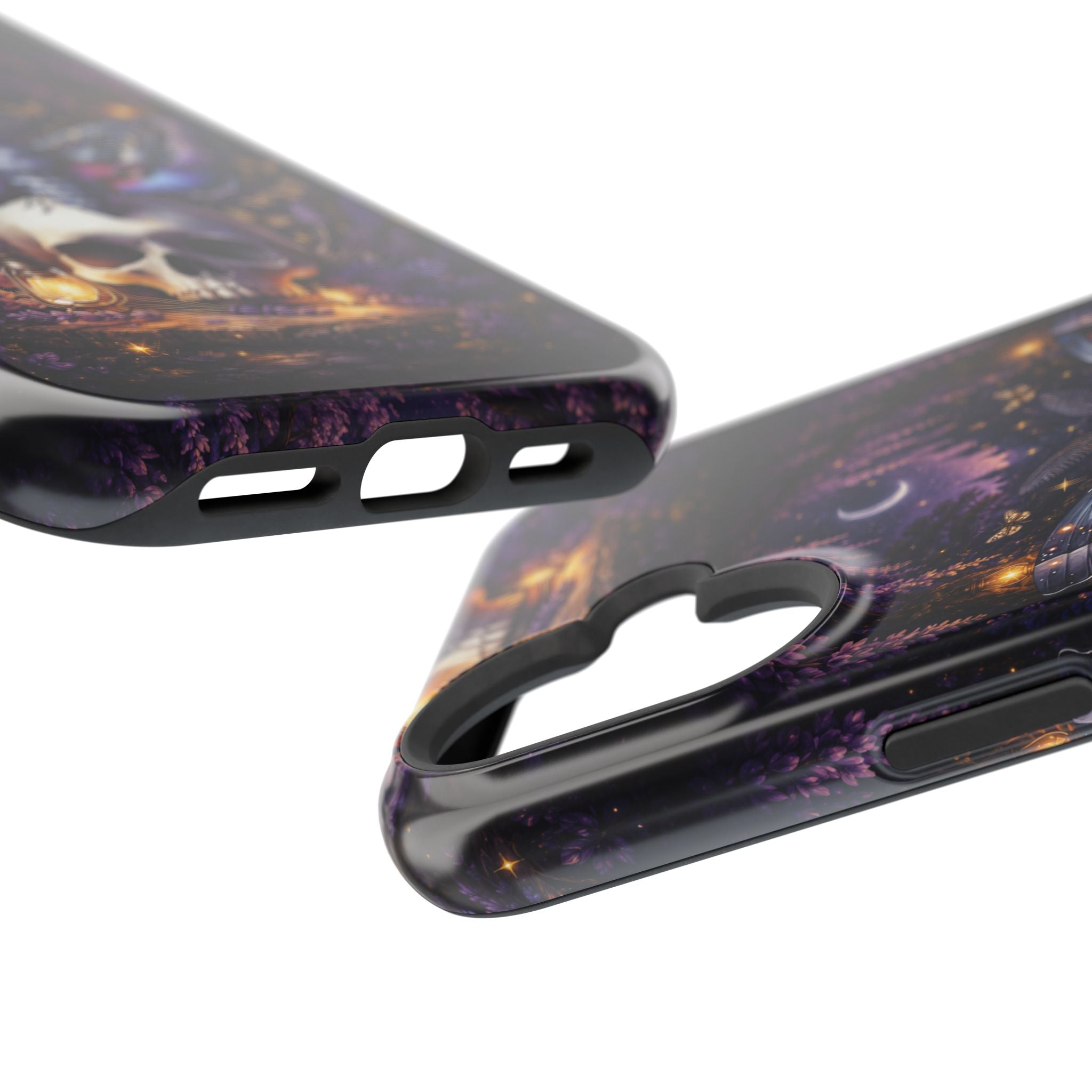 Moth & Skull Phone Case – Dark Mystical MagSafe-Compatible Cover