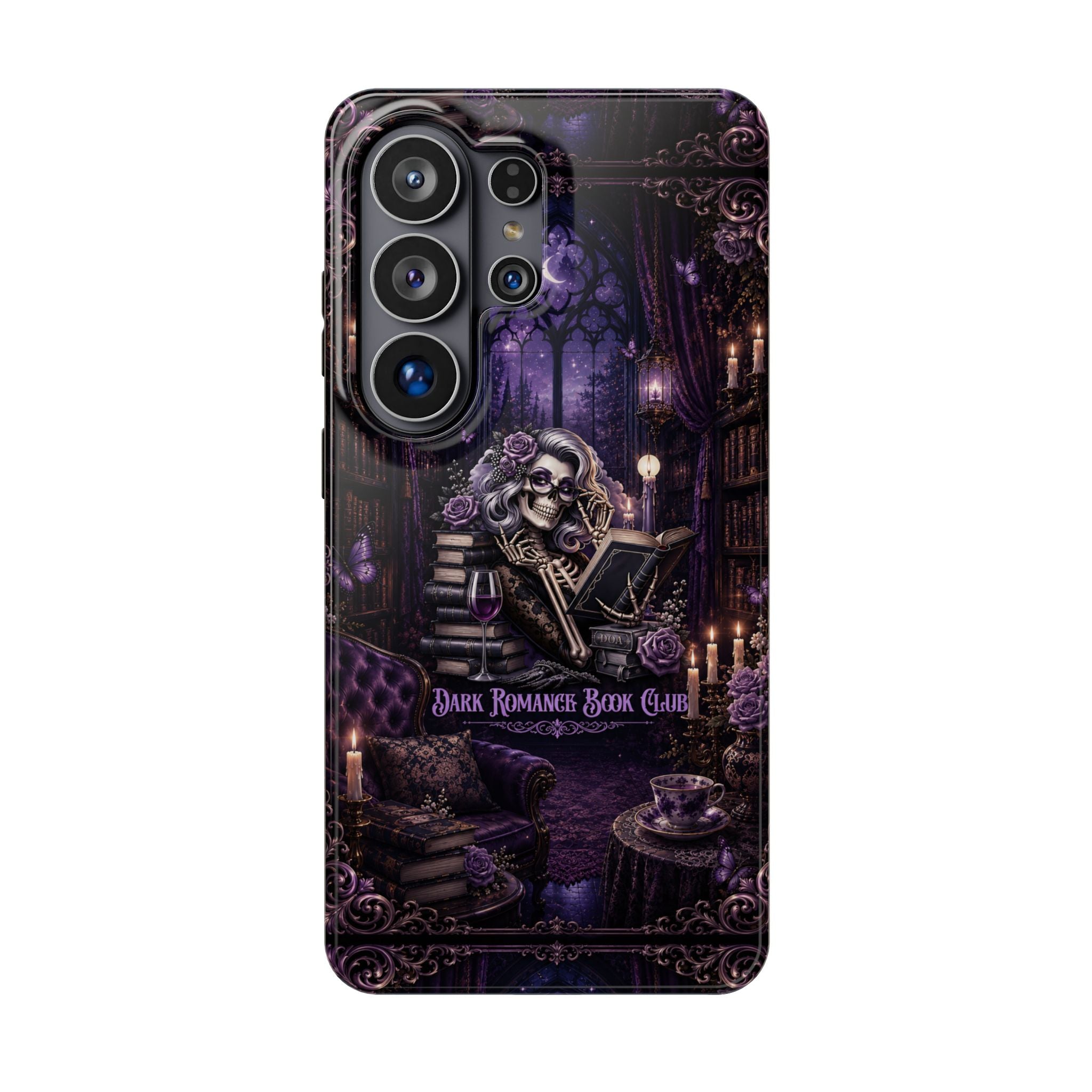 Dark Romance Book Club Phone Case – Gothic MagSafe-Compatible Case