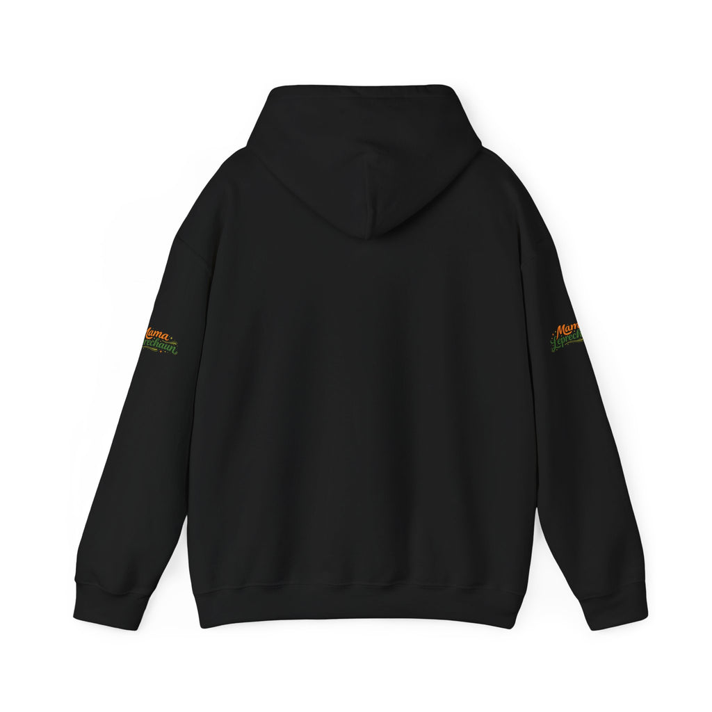 Mama Leprechaun Shamrock Squad Hoodie - St. Patrick's Day Clover Design