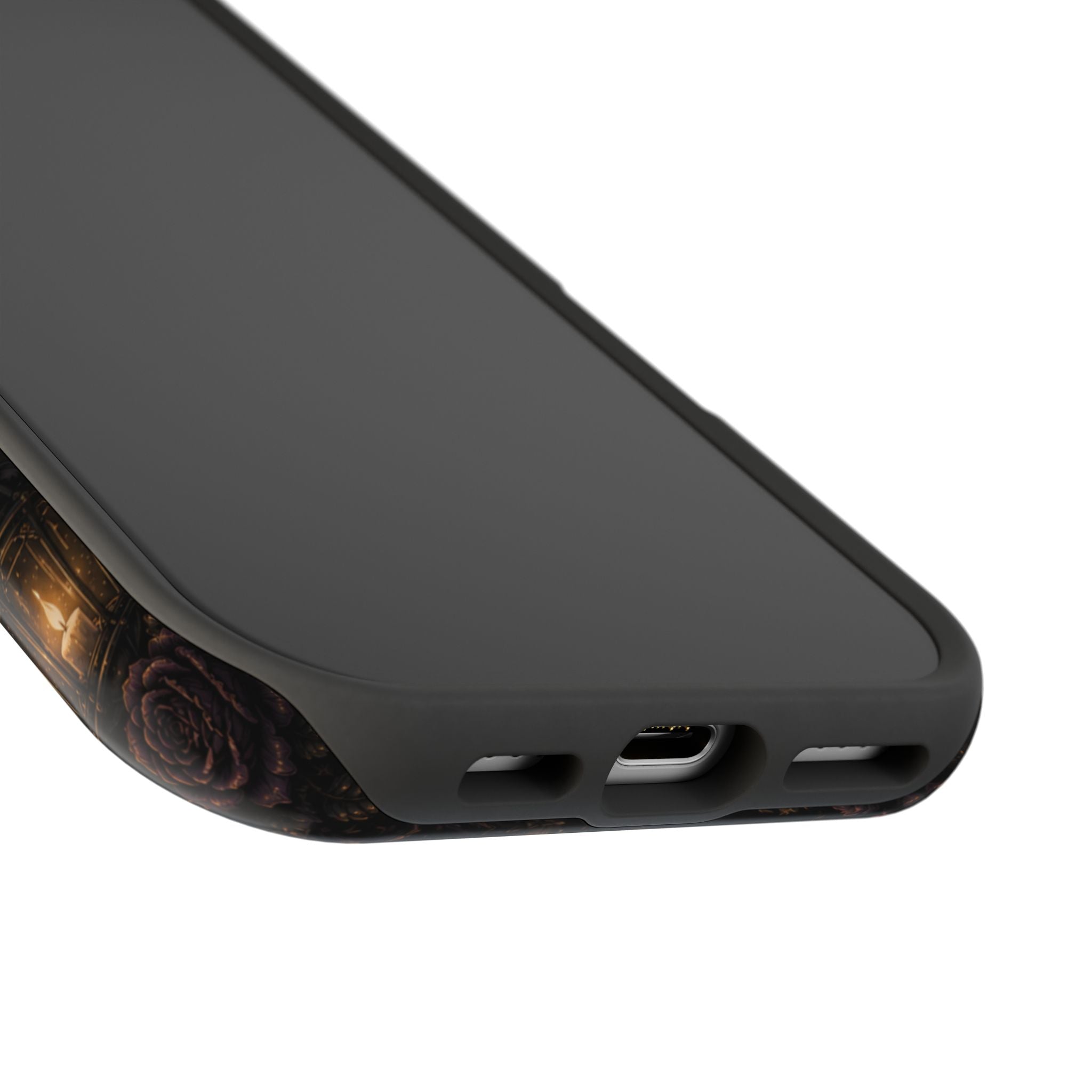 Skull, Sunflowers & Butterflies Phone Case – "Beautifully Twisted" MagSafe Cover