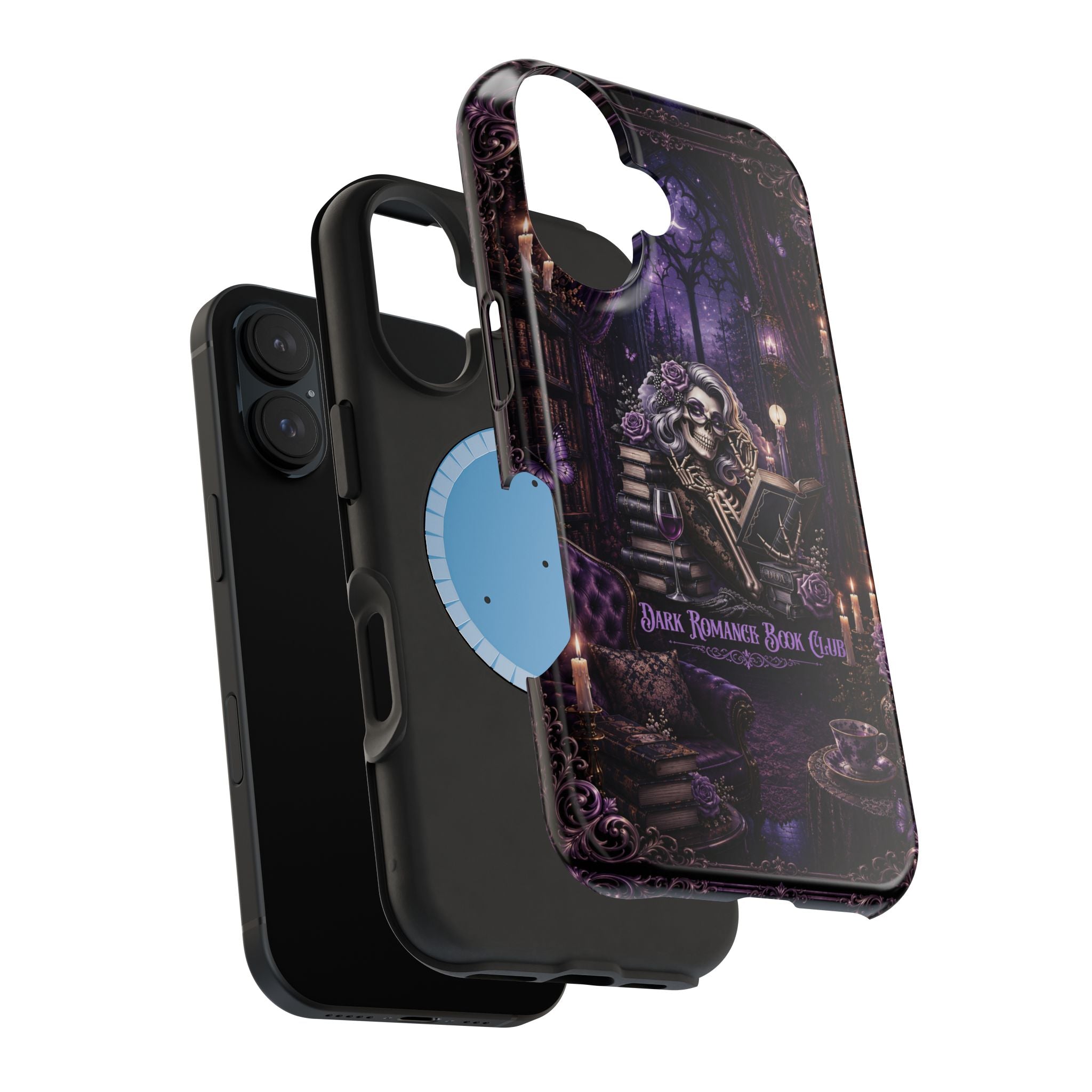 Dark Romance Book Club Phone Case – Gothic MagSafe-Compatible Case