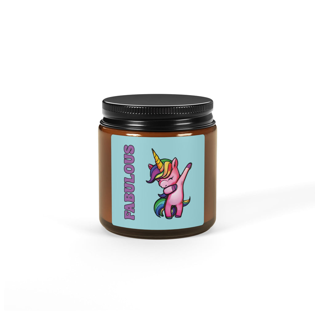 Fabulous LGBTQ Unicorn Scented Soy Candle, Pride Month Celebration Gift From Daughter Son, Family Rainbow Decor, Love and Support Grad Gift