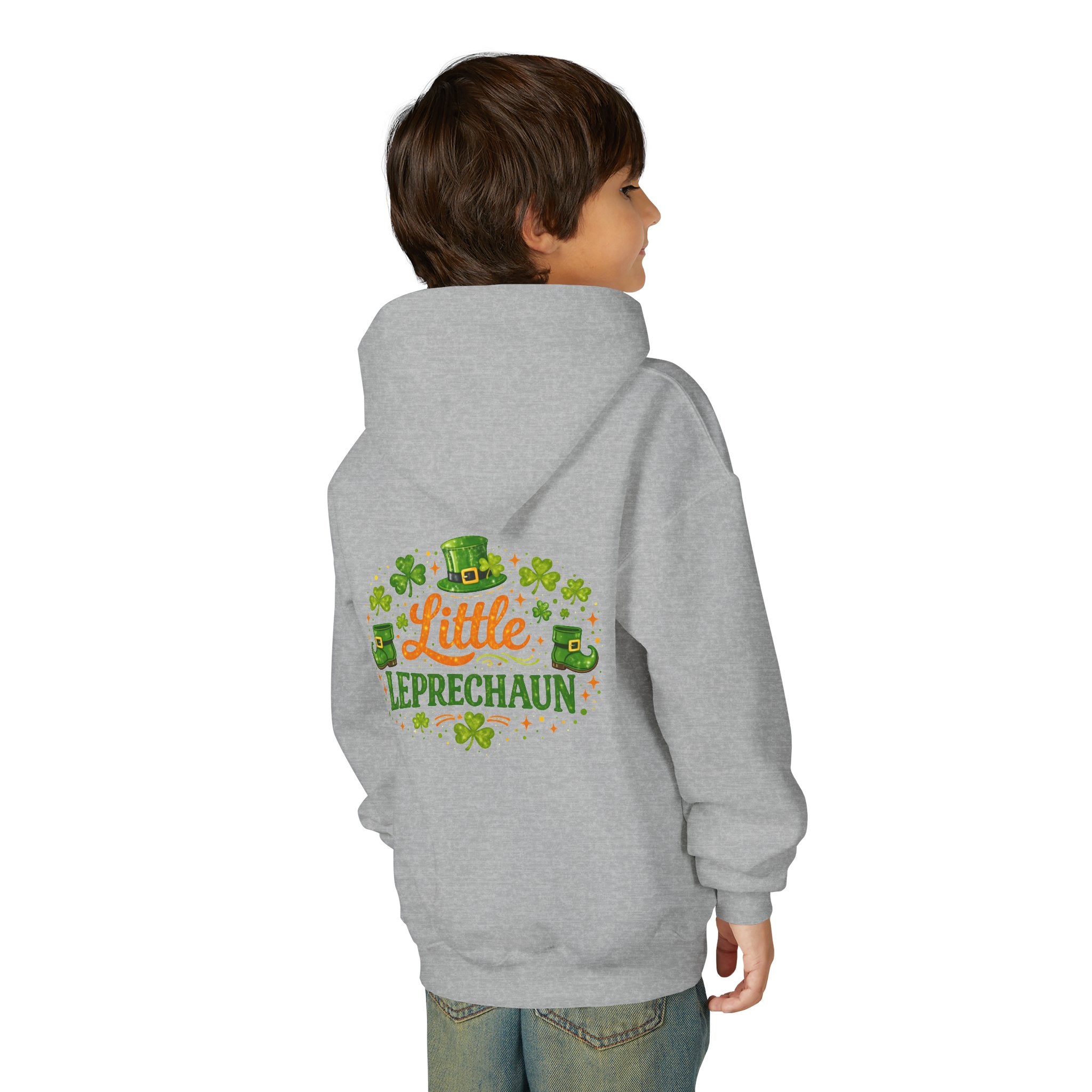 Little Leprechaun Youth Shamrock Squad Hoodie — St. Patrick’s Day Sweatshirt