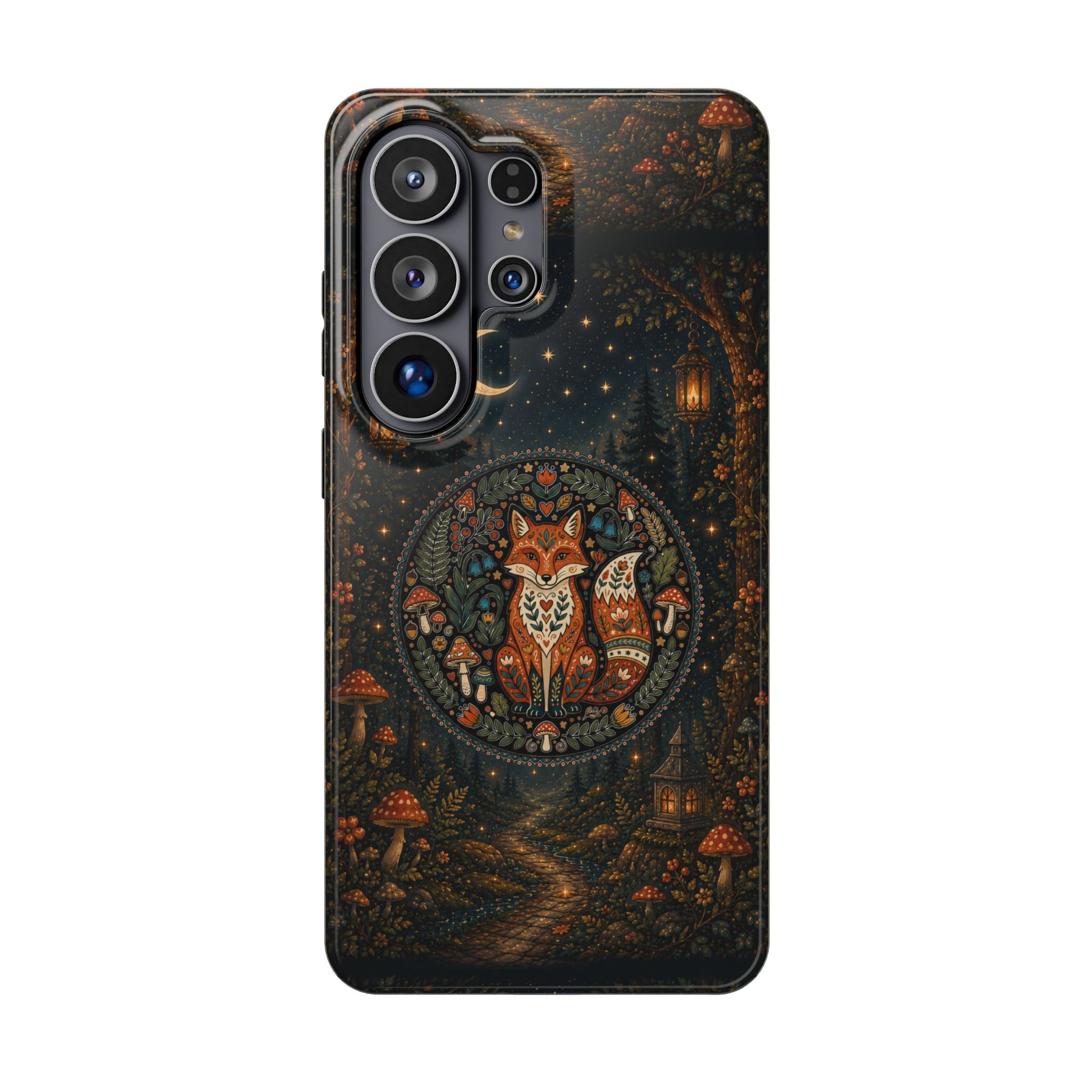 Mystic Forest Fox Phone Case – Woodland MagSafe-Compatible Cover