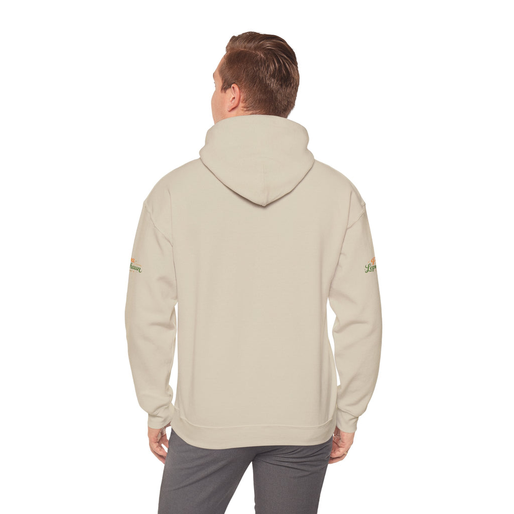 Papa Leprechaun Shamrock Squad Hoodie — St. Patrick’s Day Green Clover Sweatshirt
