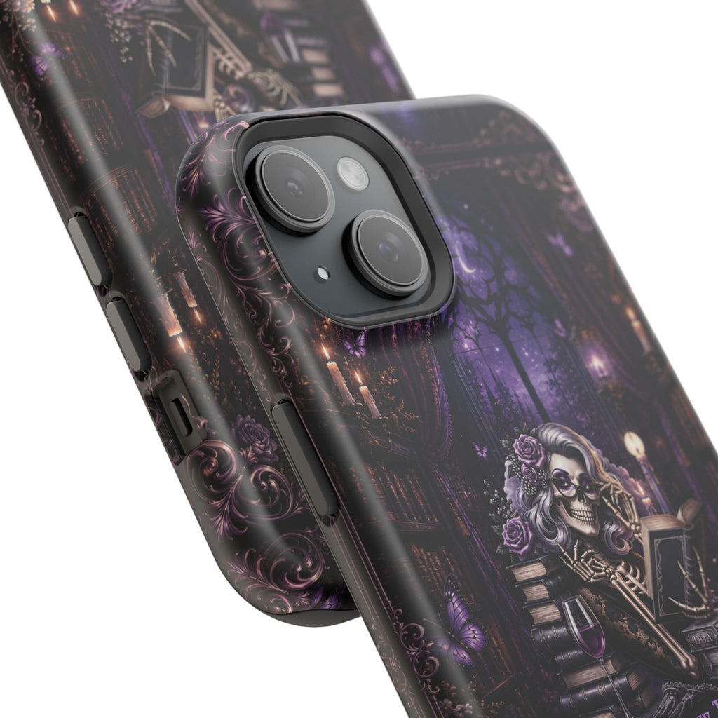 Dark Romance Book Club Phone Case – Gothic MagSafe-Compatible Case