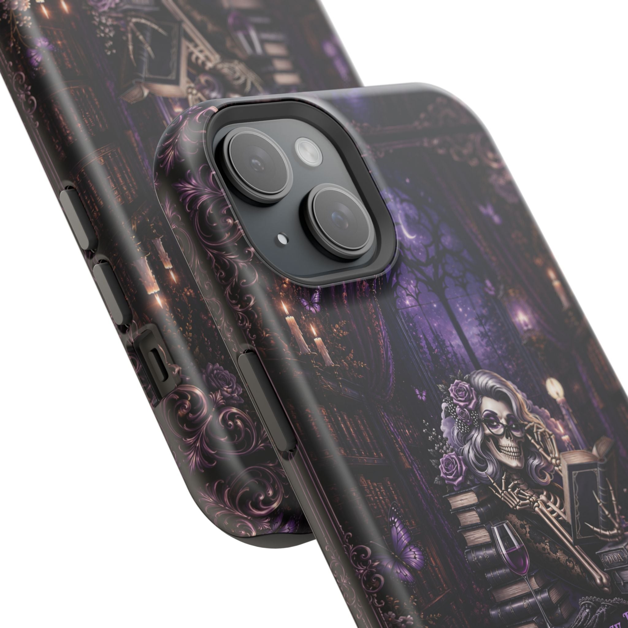 Dark Romance Book Club Phone Case – Gothic MagSafe-Compatible Case