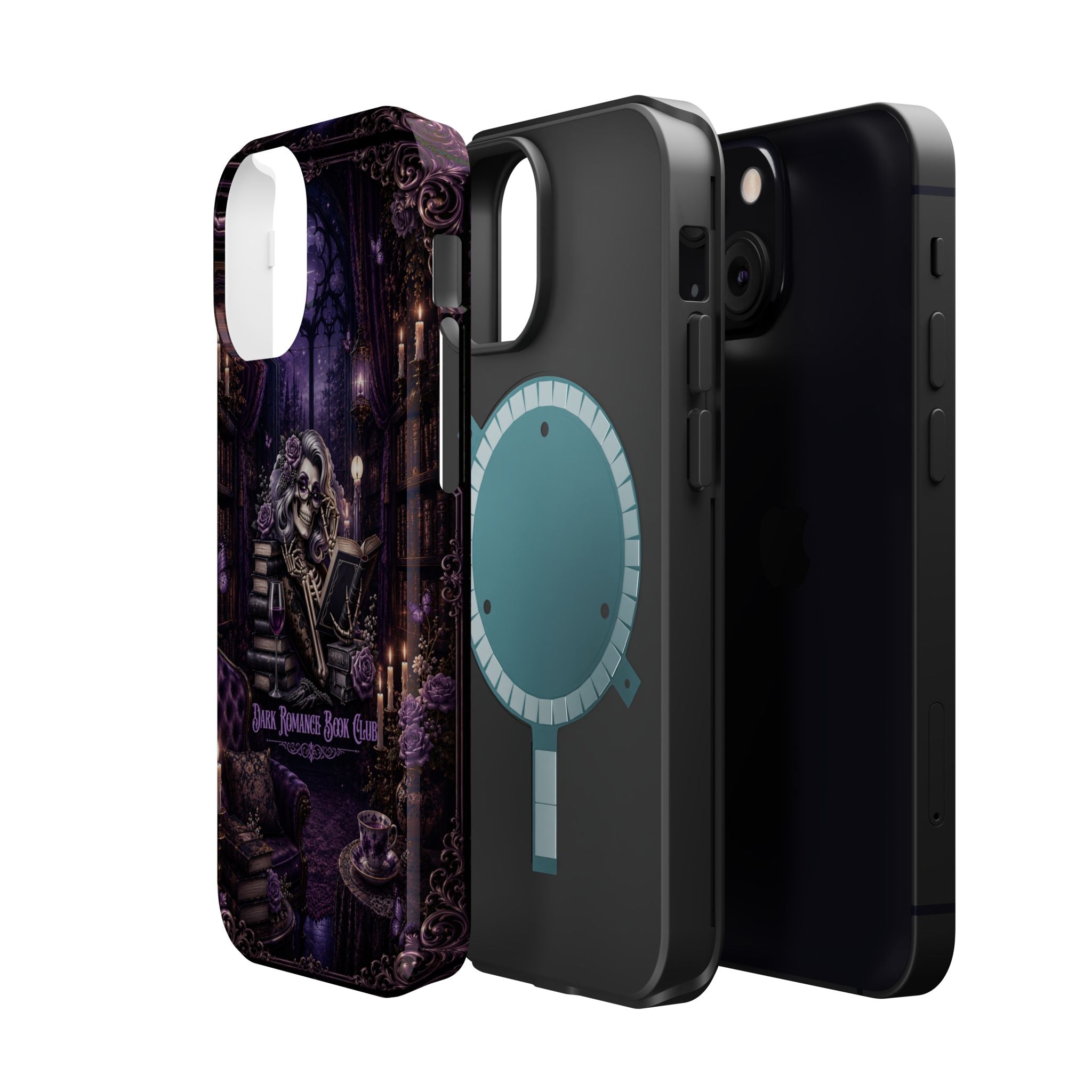 Dark Romance Book Club Phone Case – Gothic MagSafe-Compatible Case