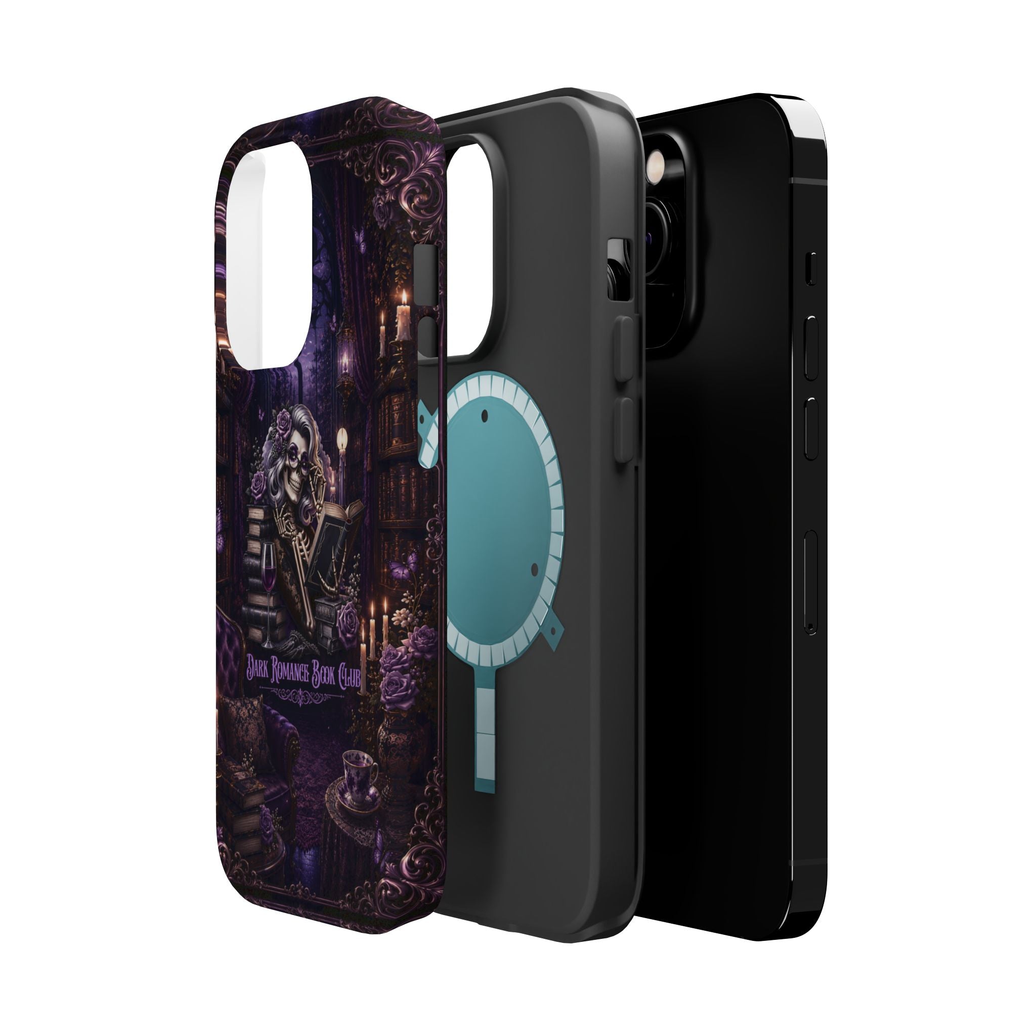 Dark Romance Book Club Phone Case – Gothic MagSafe-Compatible Case