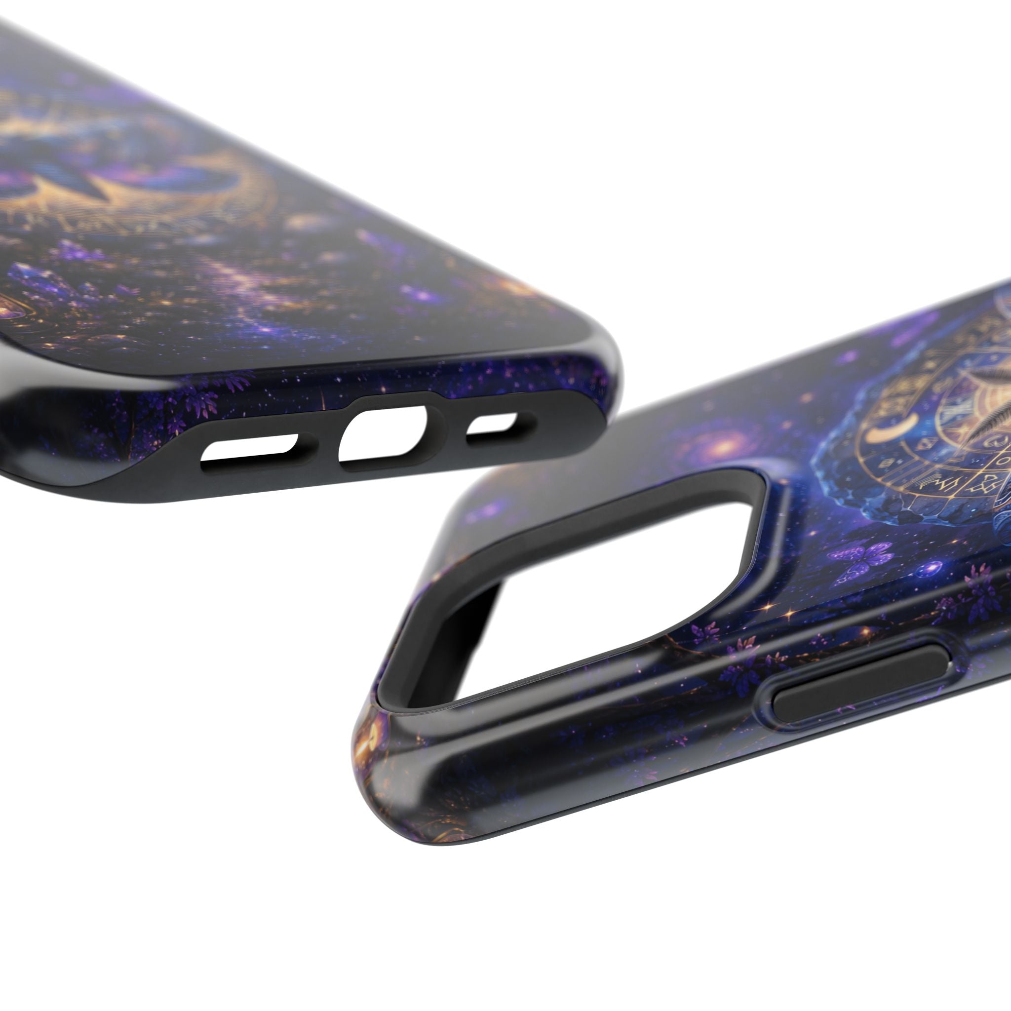 Astrological Moth Phone Case – Celestial MagSafe-Compatible Cover