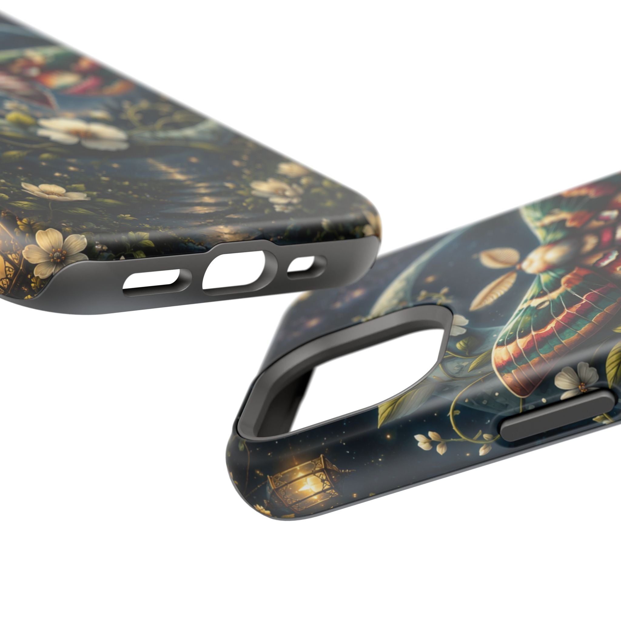 Mystic Moth Floral Nightscape Phone Case – MagSafe Cover
