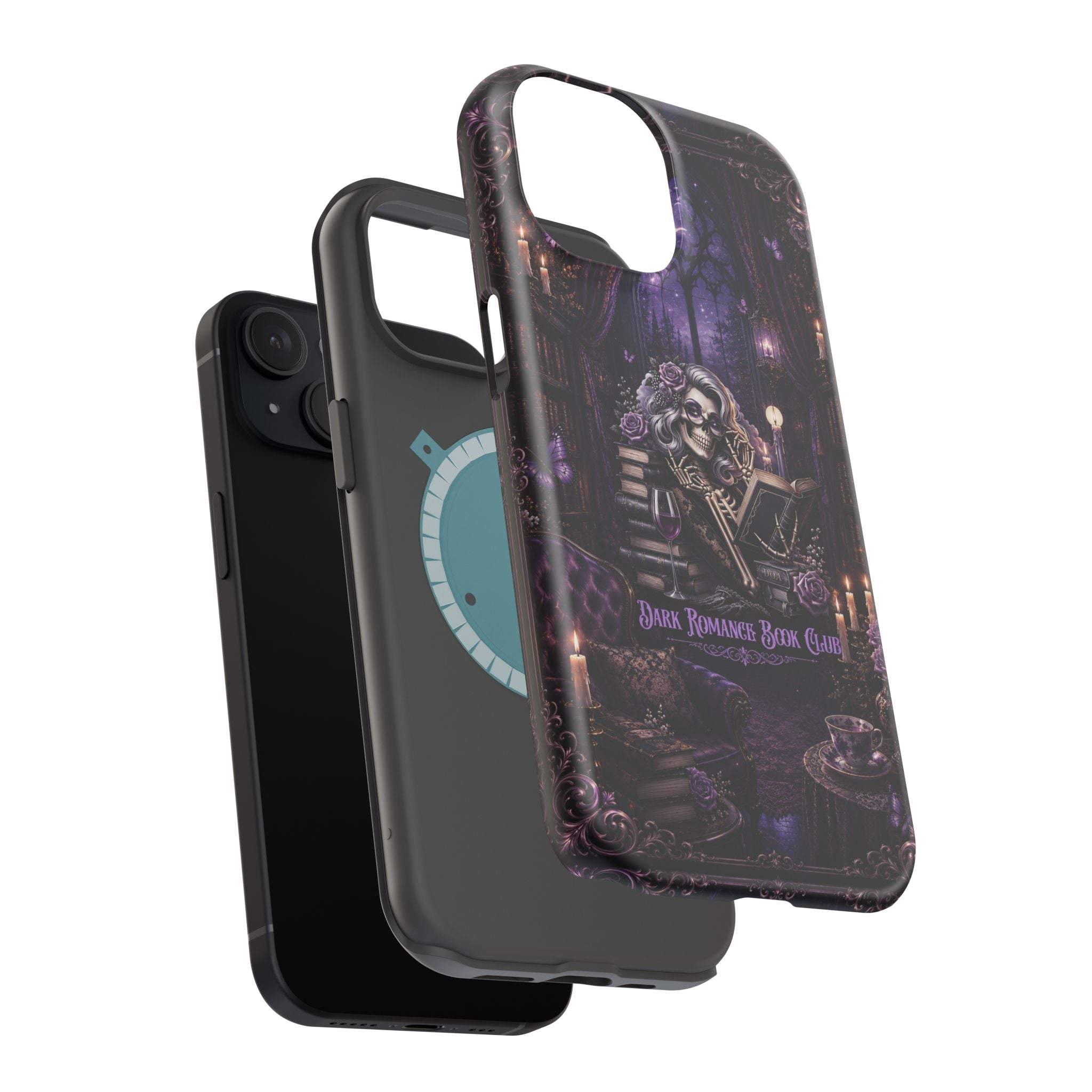 Dark Romance Book Club Phone Case – Gothic MagSafe-Compatible Case